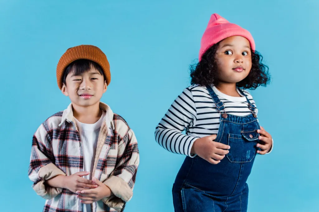 Kids in everyday layers