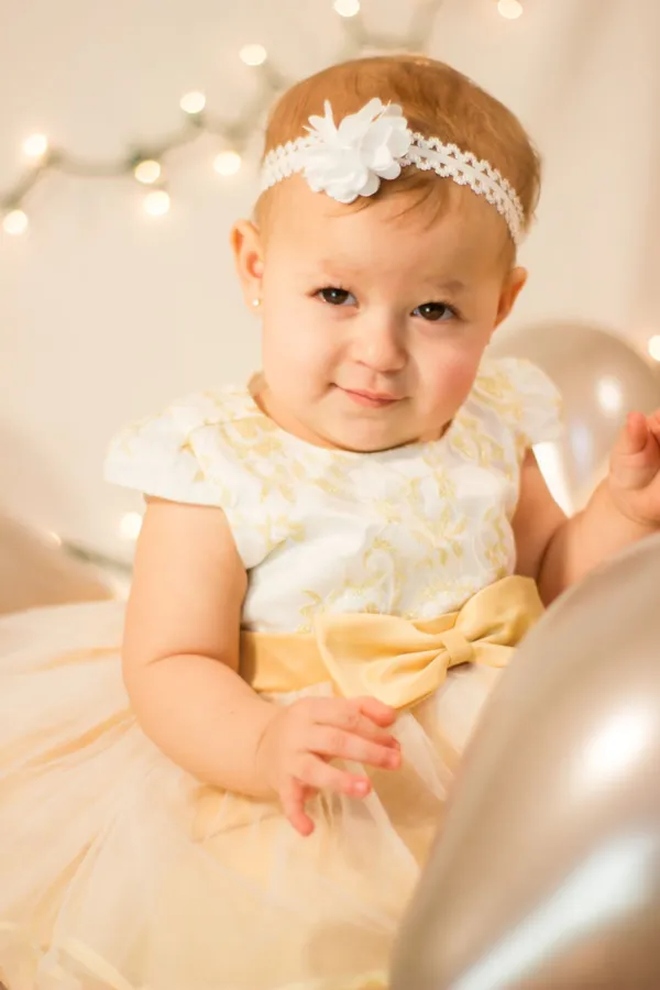 Lace Bow Occasion Dress
