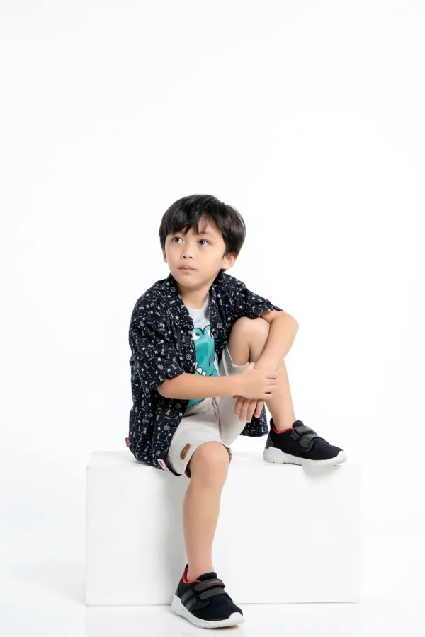 Printed Camp Collar Shirt